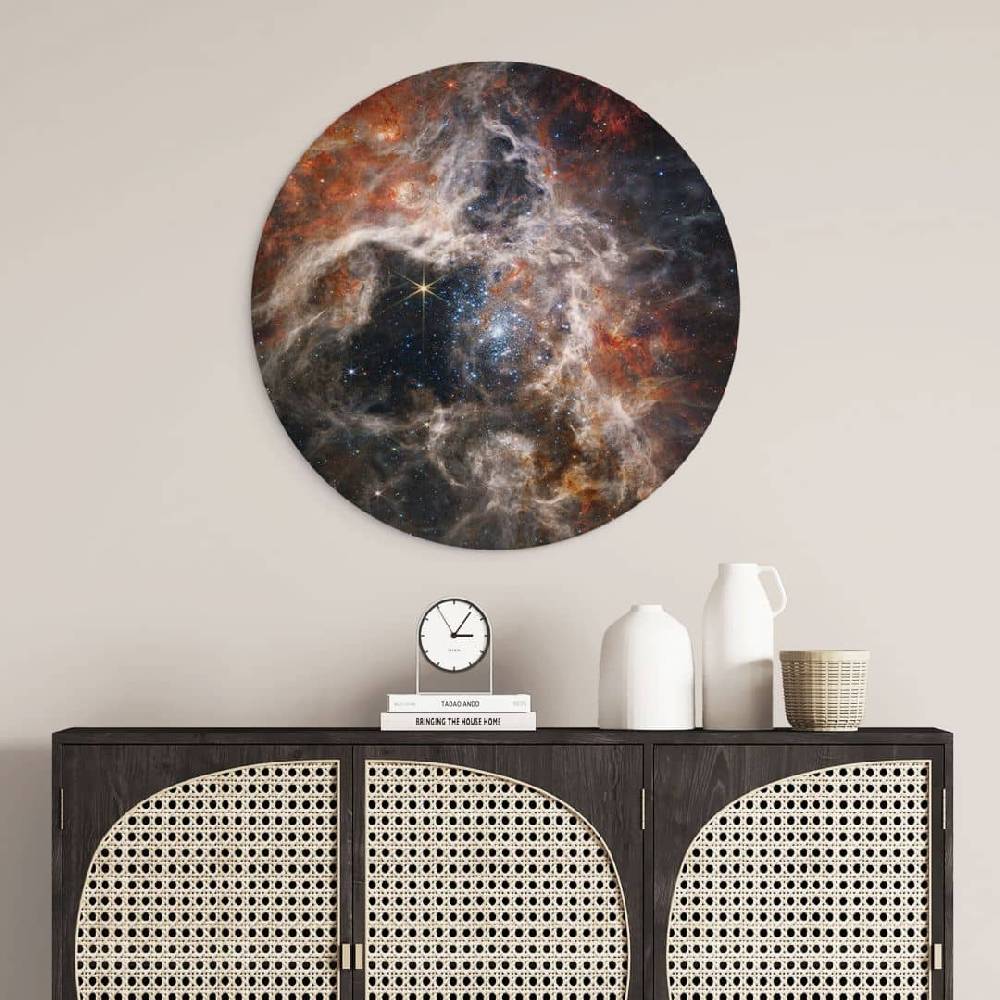 Kaeppel Wandbild James Webb Telescope - Tarantula Nebula - Alu-Dibond - Rund Im Verkauf