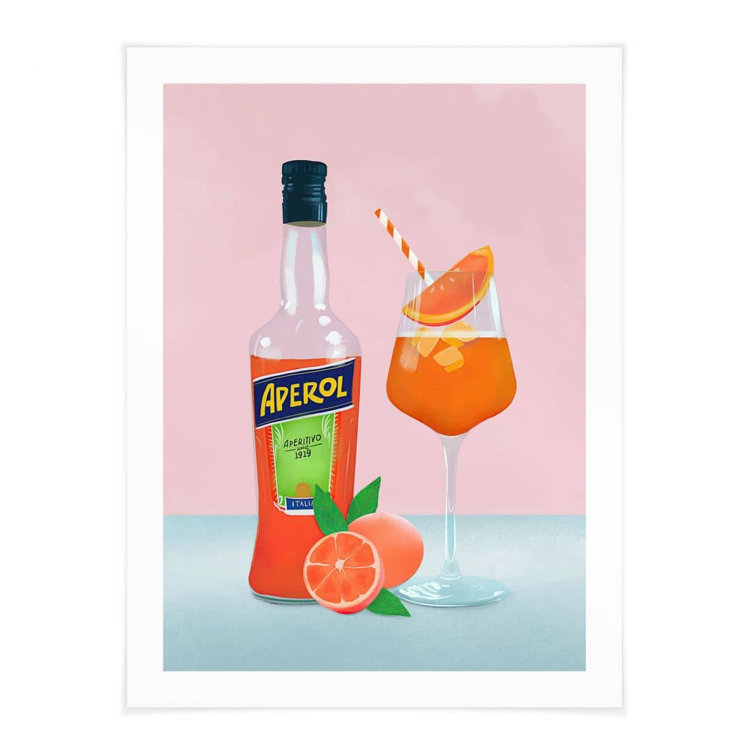 Kaeppel Poster Aperol Spritz - Lizde Verkauf
