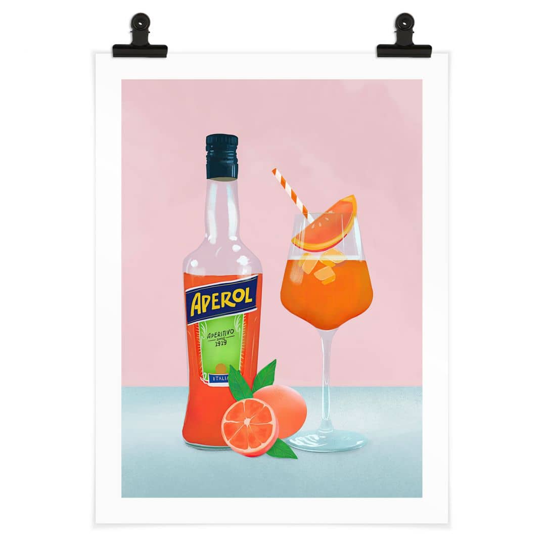 Kaeppel Poster Aperol Spritz - Lizde Verkauf