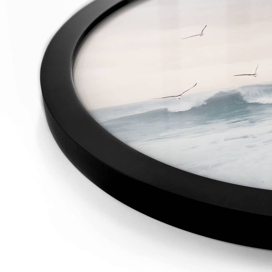Kaeppel Poster Sisi & Seb - Magischer Abendhimmel am Meer - Rund Meist gekauft
