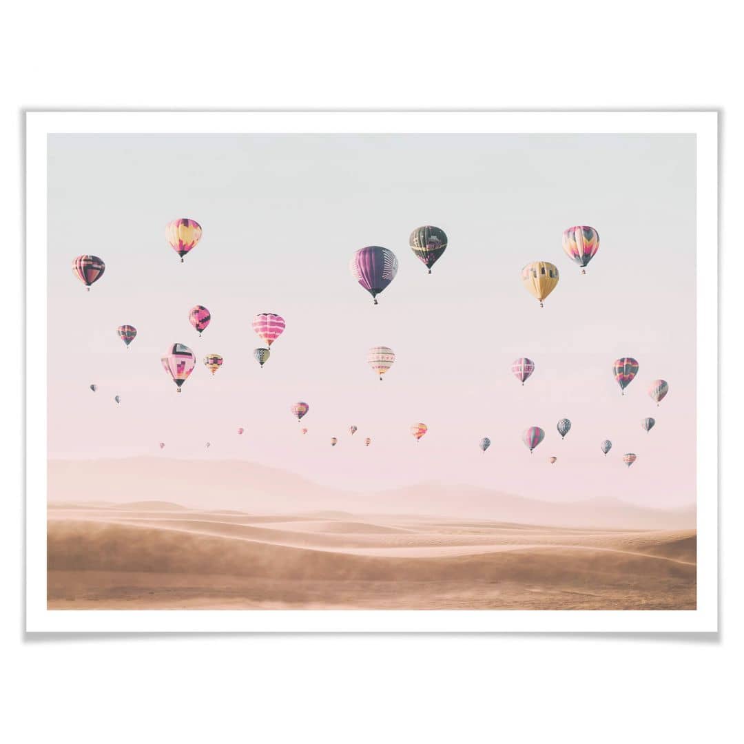 Kaeppel Poster Sisi & Seb - Heißluftballons Blitzverkäufe