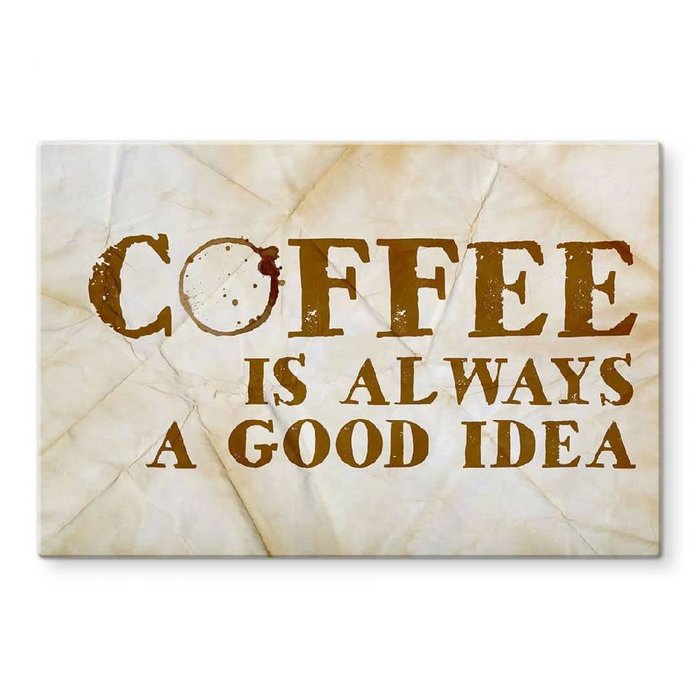 Kaeppel Spritzschutz Coffee is always a good idea Rabatt
