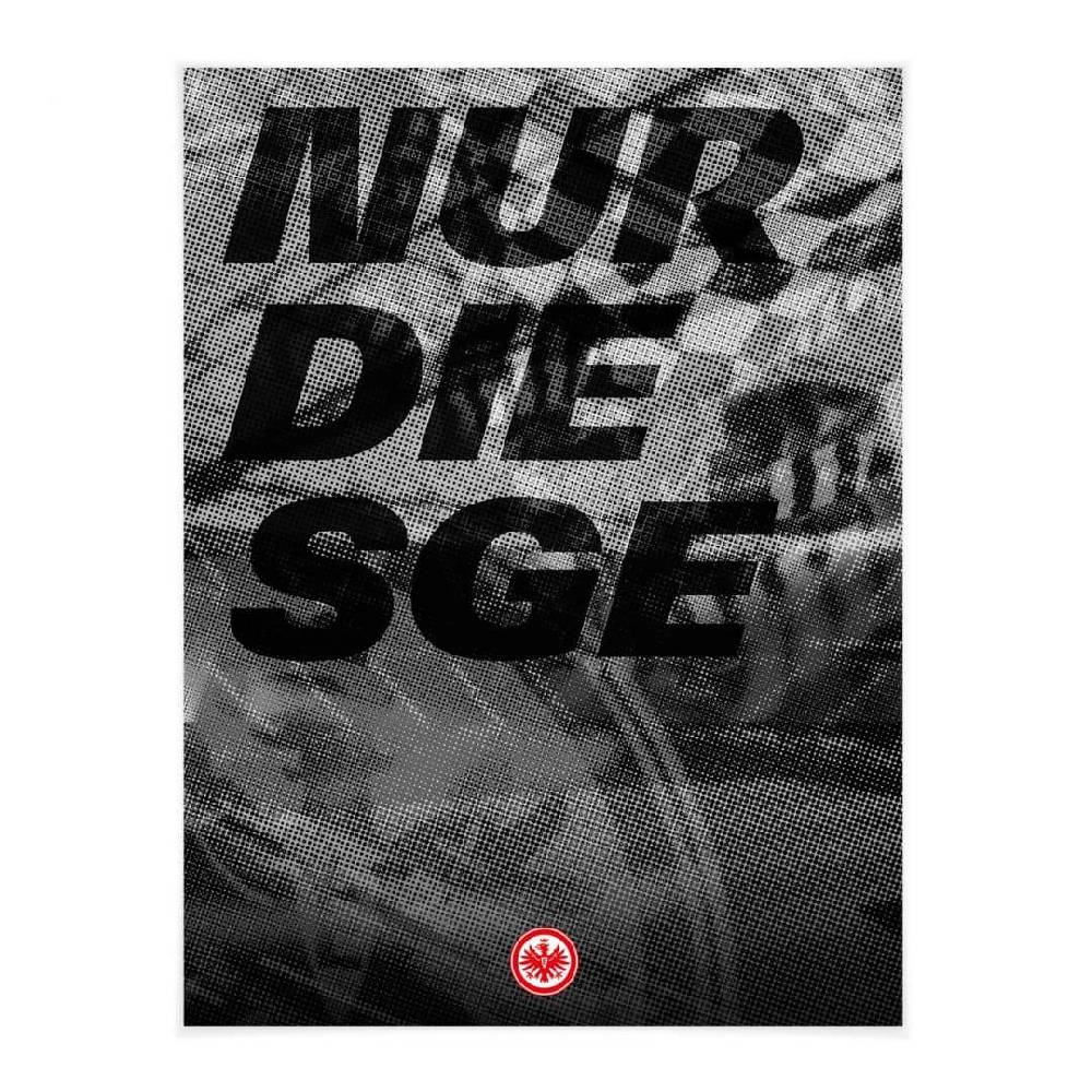Kaeppel Poster Eintracht Frankfurt - Nur die SGE Günstig kaufen