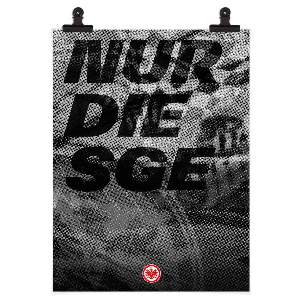 Kaeppel Poster Eintracht Frankfurt - Nur die SGE Günstig kaufen