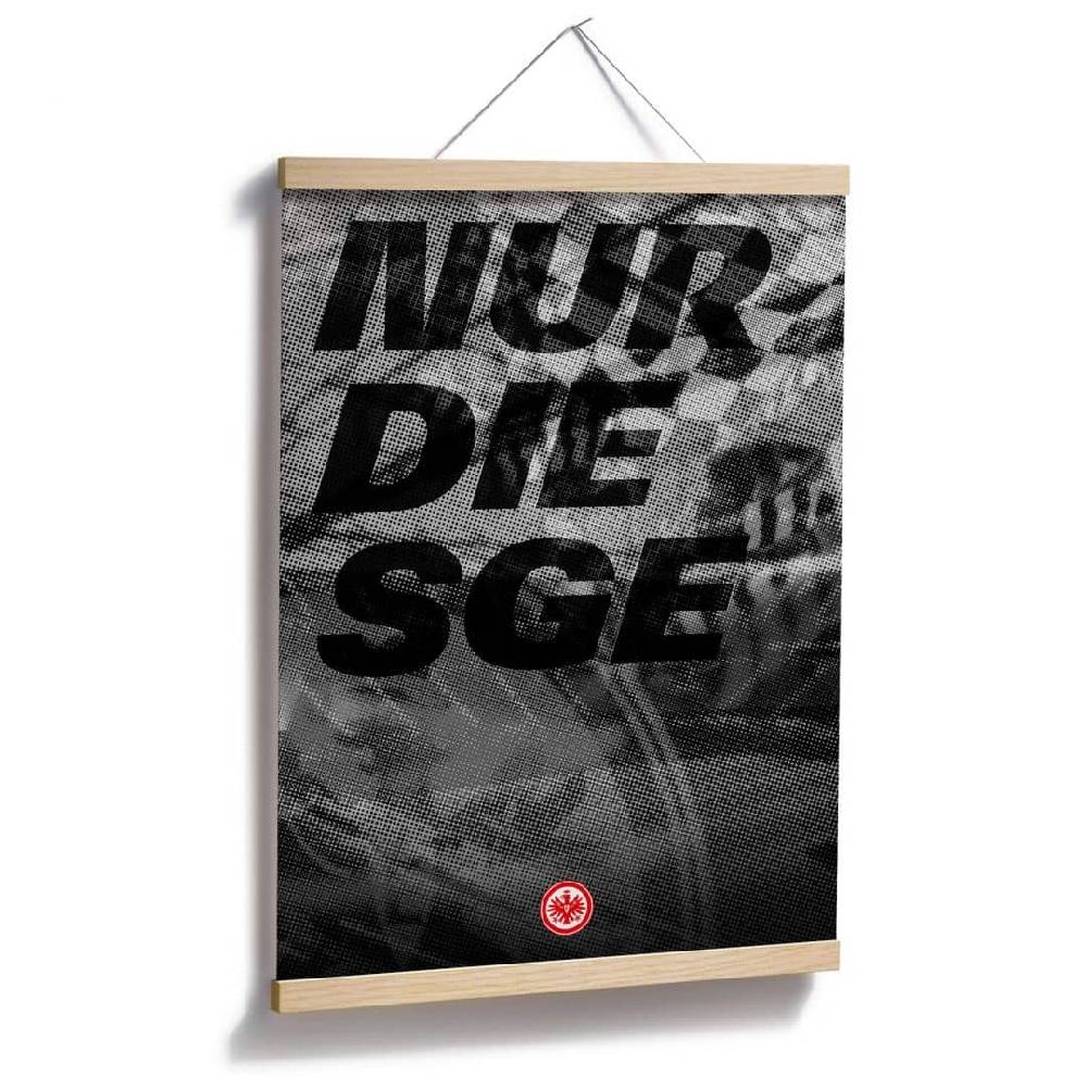 Kaeppel Poster Eintracht Frankfurt - Nur die SGE Günstig kaufen