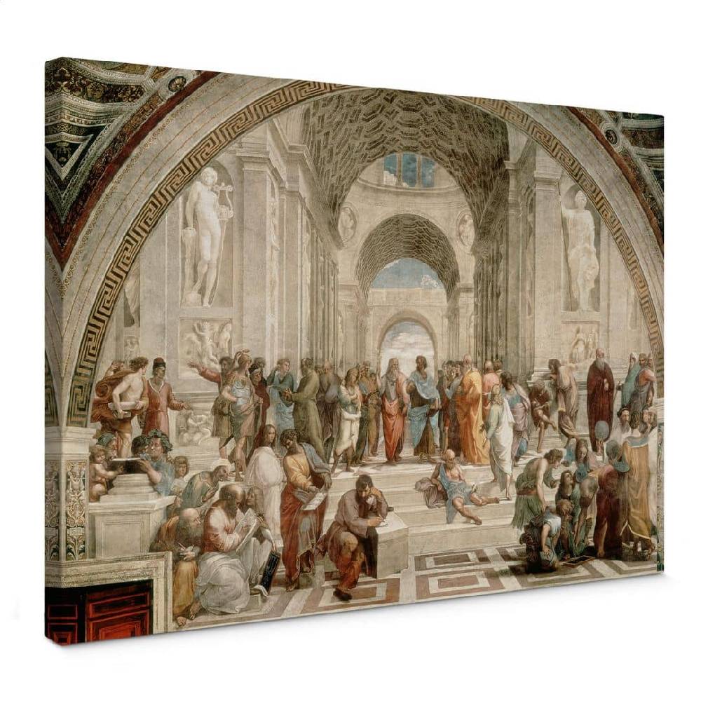 Kaeppel Leinwandbild Raffael - Die Schule von Athen Flash Sale