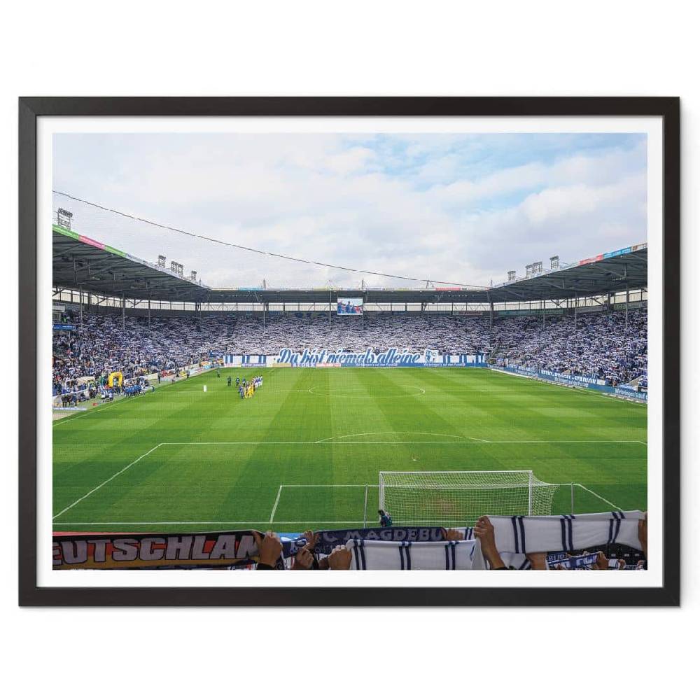 Kaeppel Poster 1. FC Magdeburg - Stadion Choreo
