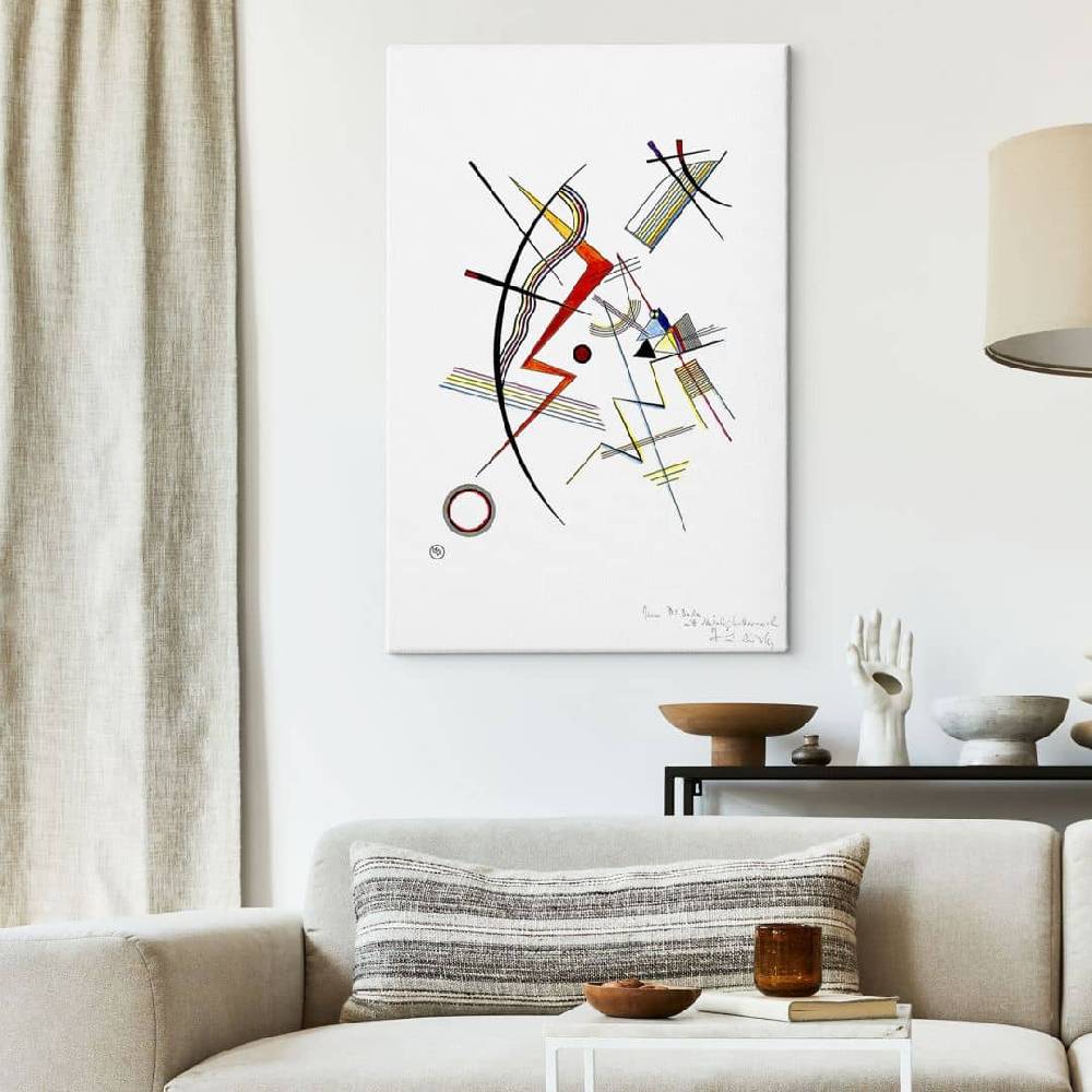 Kaeppel Leinwandbild Kandinsky - Jahresgabe für die Kandinsky Gesellschaft Letzter Tag
