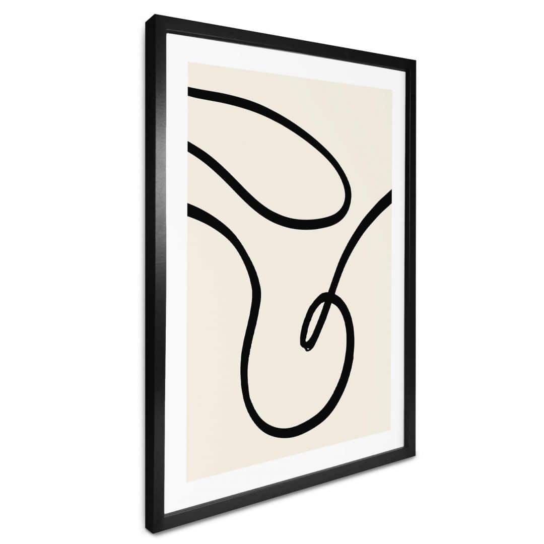 Kaeppel Poster 1X Studio - Kurvige Abstraktion Bis zu 50% Rabatt