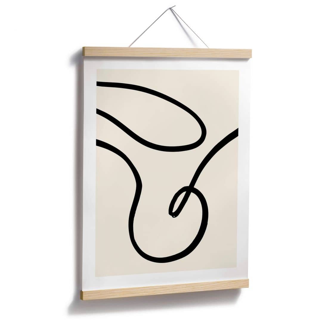 Kaeppel Poster 1X Studio - Kurvige Abstraktion Bis zu 50% Rabatt