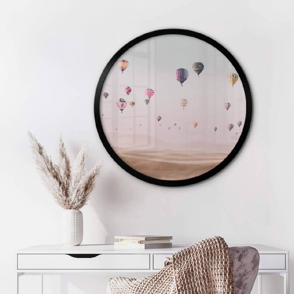 Kaeppel Poster Sisi & Seb - Heißluftballon - Rund Sonderangebot der Fabrik