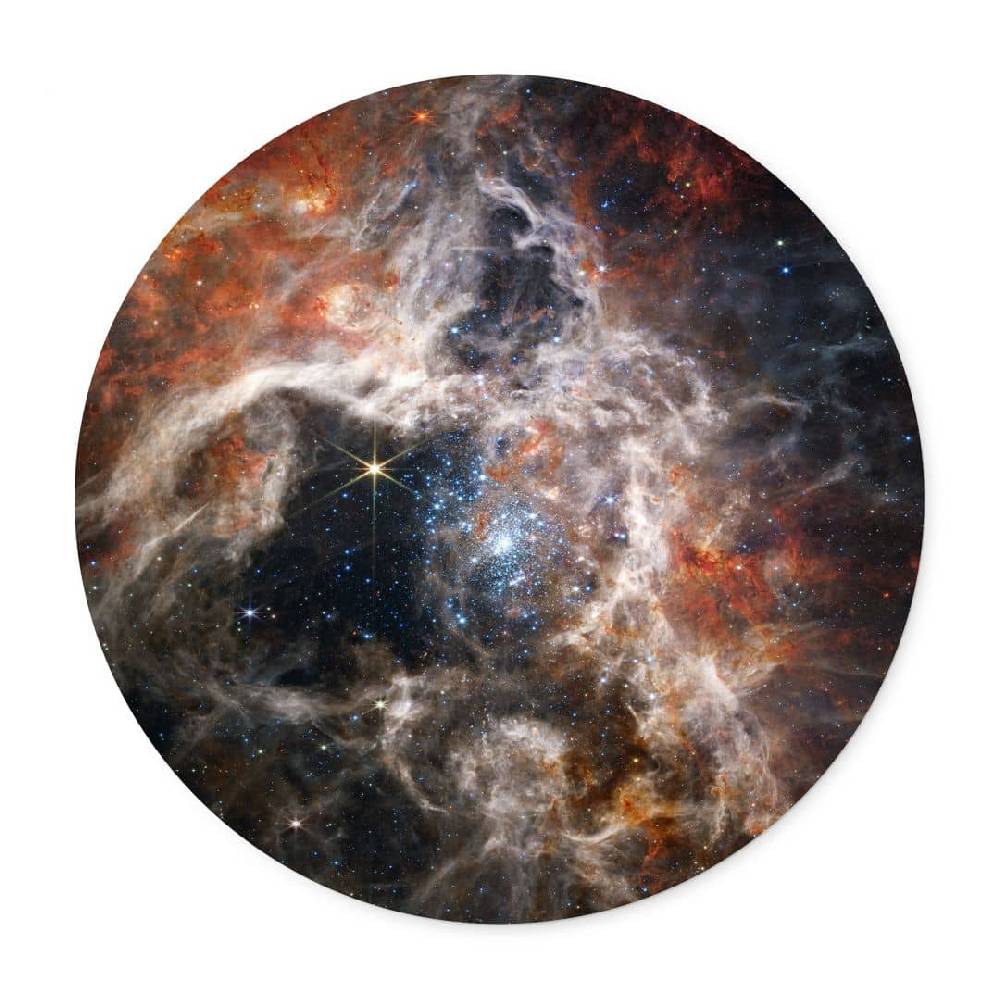 Kaeppel Poster James Webb Telescope - Tarantula Nebula - Rund Bis zu 55% Rabatt