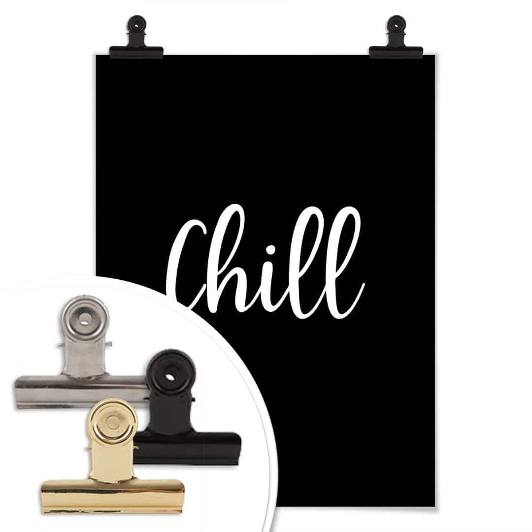 Kaeppel Poster Chill Discount Store für neue Produkte