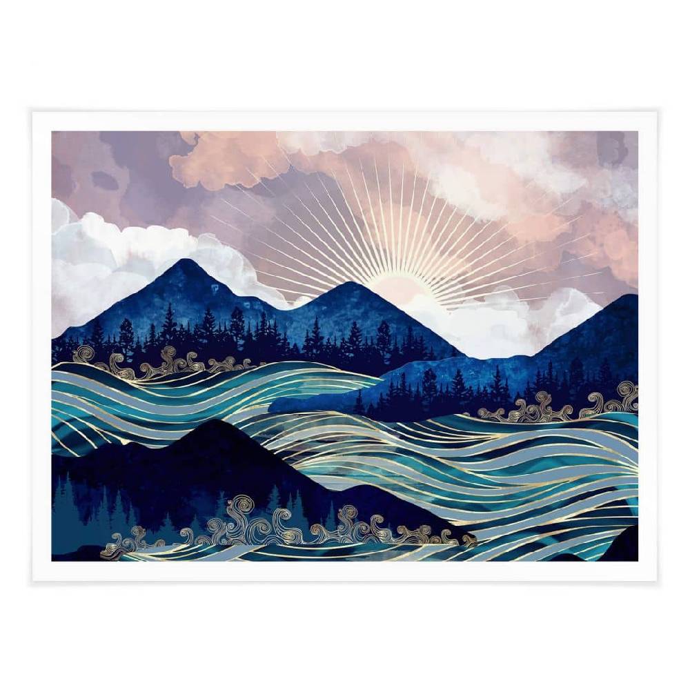 Kaeppel Poster SpaceFrog Designs - Meerestreiben Outlet