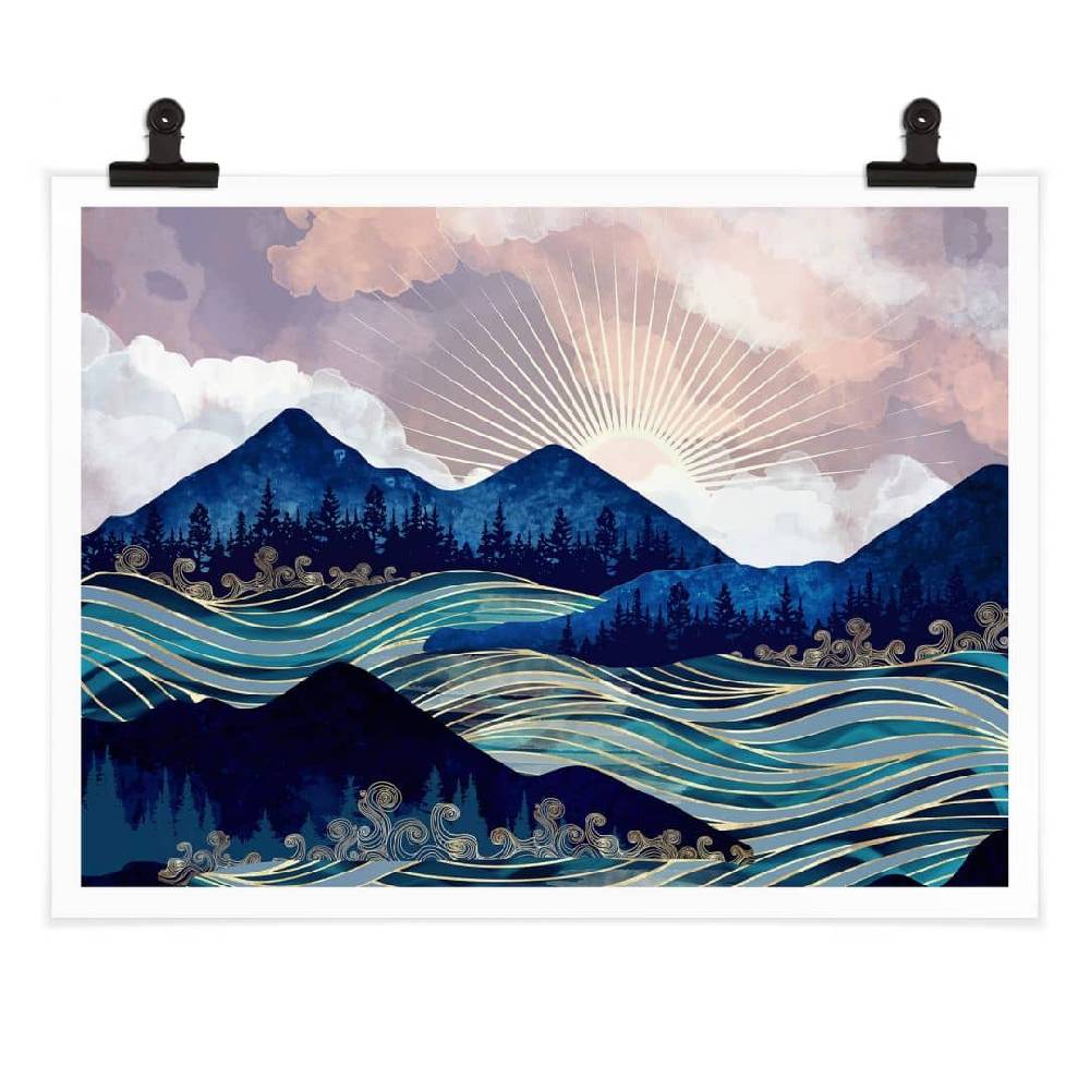 Kaeppel Poster SpaceFrog Designs - Meerestreiben Outlet