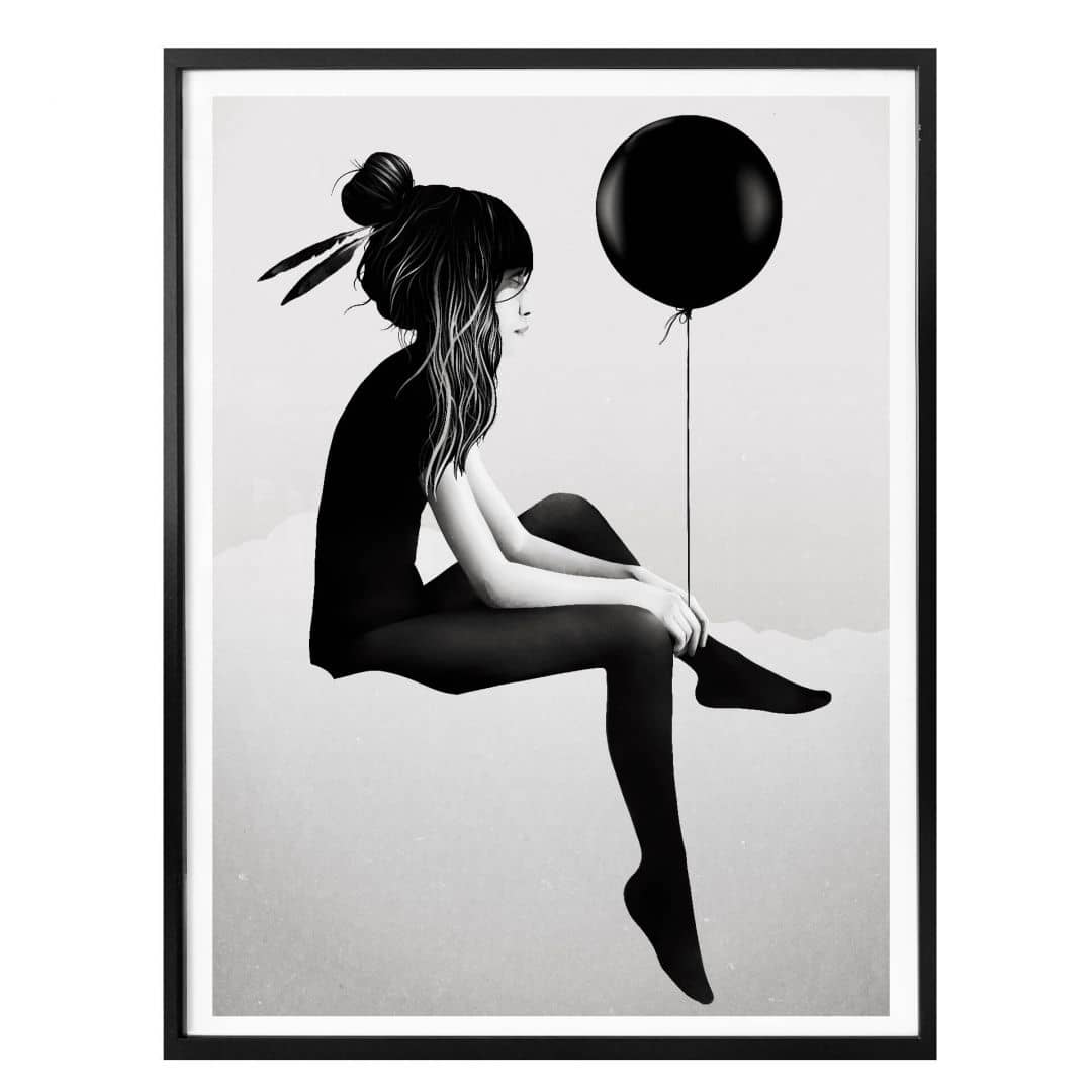 Kaeppel Poster Ireland - No such thing as nothing - Luftballon