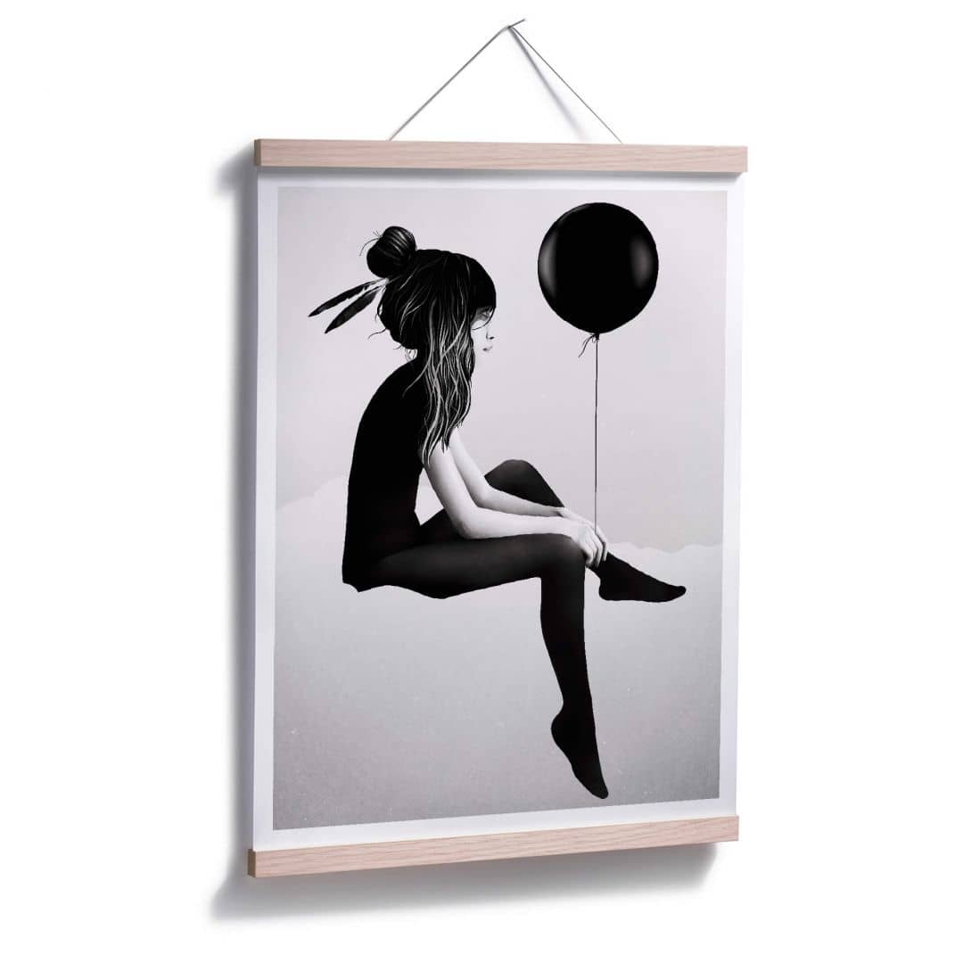 Kaeppel Poster Ireland - No such thing as nothing - Luftballon Lagerräumung