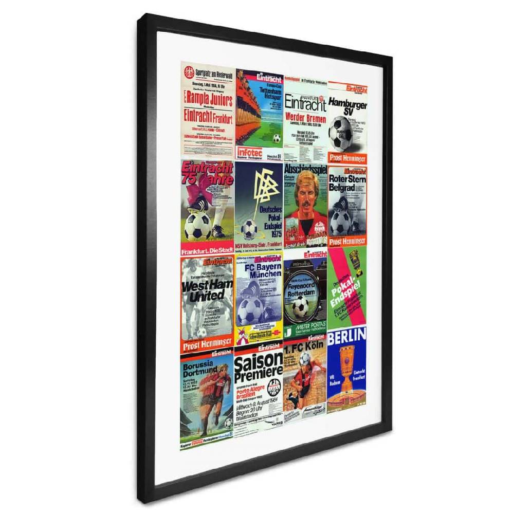 Kaeppel Poster Eintracht Frankfurt - Retro Posterwand Vierteljährliche Förderung