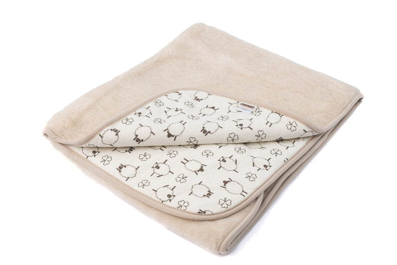 Ritter Decken Moka Kinder-Wollflor-Bettdecke