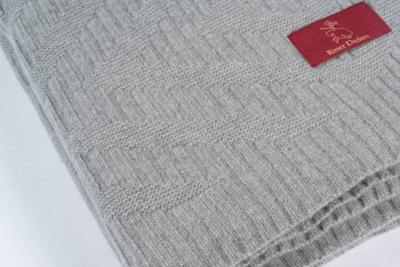 Ritter Decken Portimao Strickplaid aus Schurwolle Black Friday