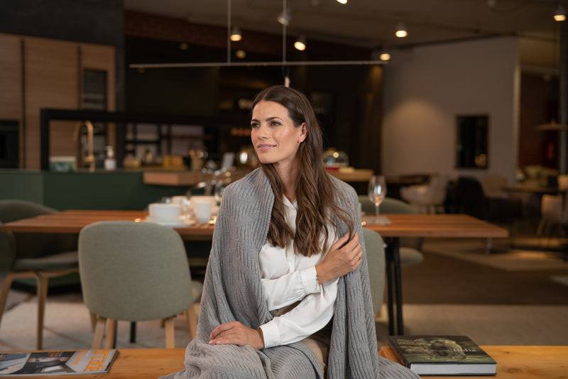 Ritter Decken Portimao Strickplaid aus Schurwolle Cyber Monday