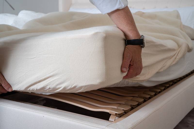 Ritter Decken Schurwoll-Unterbett mit Spannumrandung Tiefpreis