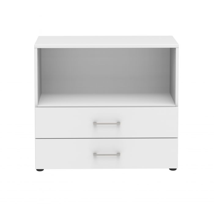 Röhr Bush Regal/Sideboard in Weiß mit Max. 2 Fächer in Ordnerhöhen JETZT KAUFEN