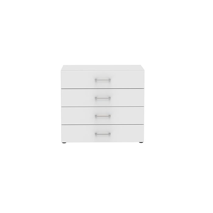 Röhr Bush Highboard in Weiß mit 4 Schubkästen Neueste Stile