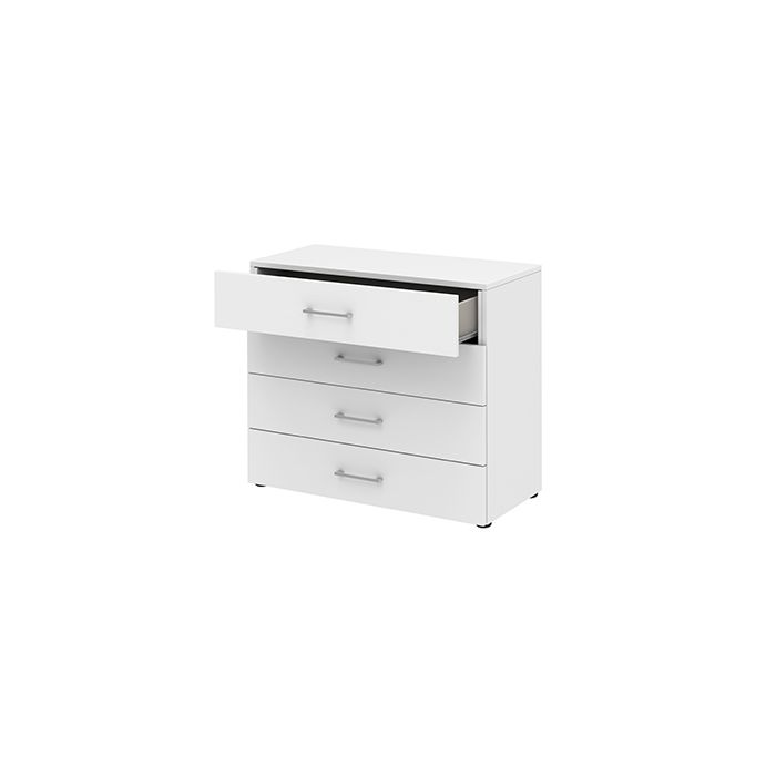 Röhr Bush Highboard in Weiß mit 4 Schubkästen Neueste Stile