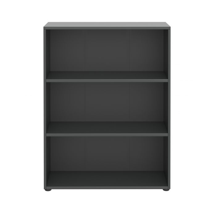 Röhr Bush Regal in Anthrazit in 3 Ordnerhöhen Blitzangebot