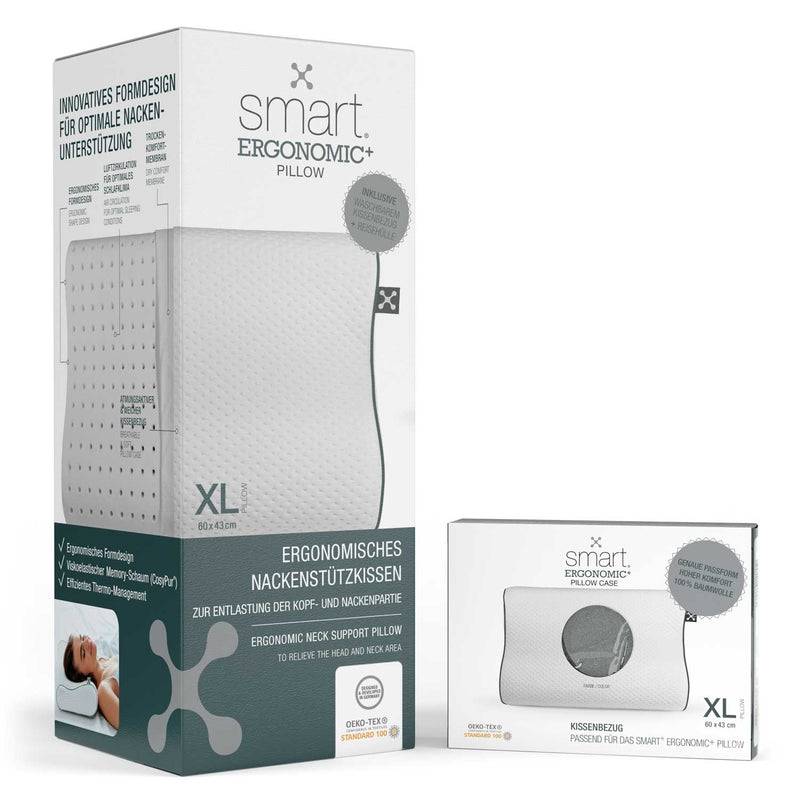 Smartsleep smart® ERGONOMIC+ PILLOW Bundle Exklusive Angebote