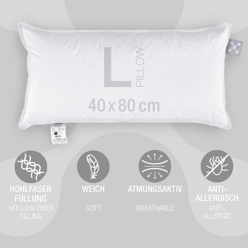 Smartsleep smart® BASIC PILLOW 40 x 80 cm Letzte 2 Tage