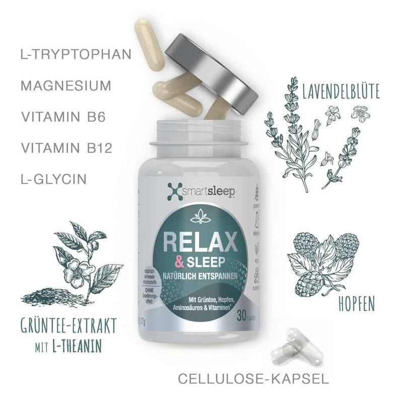 Smartsleep RELAX & SLEEP Entspannungs-Kapseln Discount Store für neue Produkte
