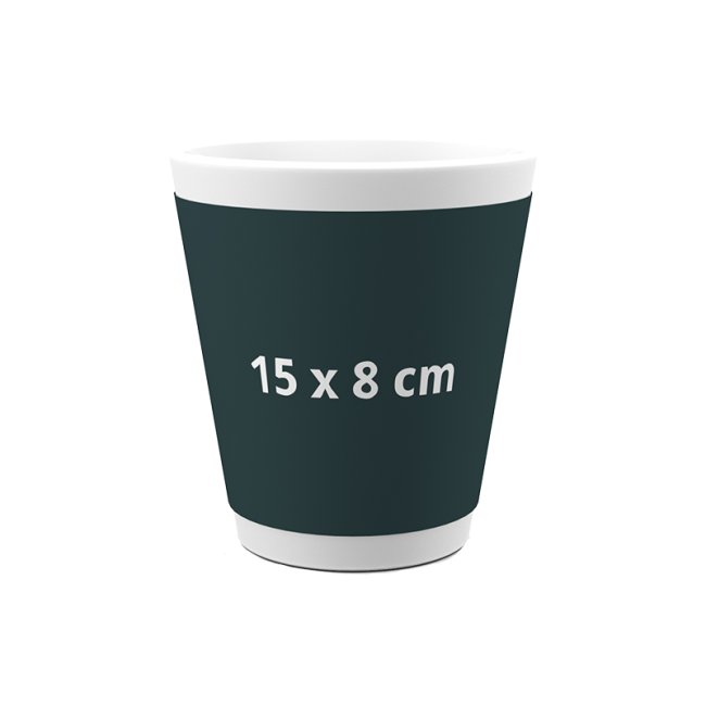 Tassendruck Latte Macchiato konisch 300 ml Zeitlich begrenztes Angebot