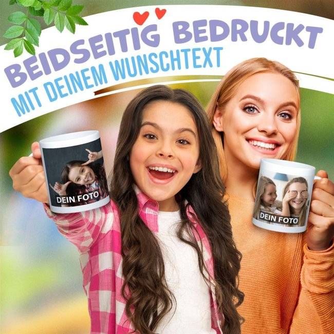 Tassendruck Plastiktasse mit Foto selbst gestalten - BPA-frei Riesige Ersparnisse