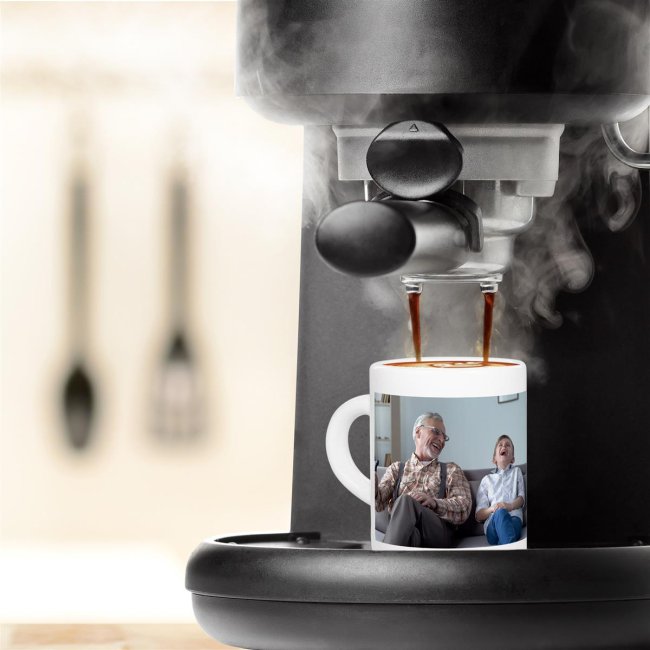 Tassendruck Espresso Henkel rund Kostenlose Rückgabe