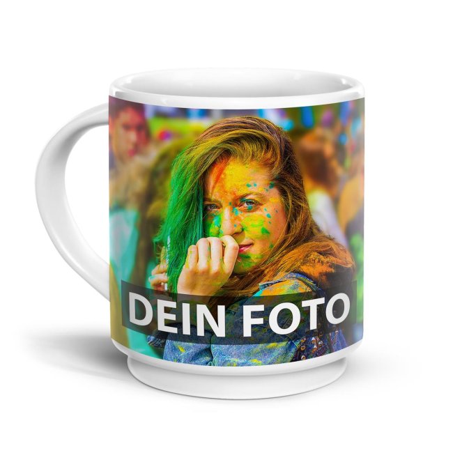 Tassendruck Fototasse Krumbach Stapeltasse stapelbar - 270 ml