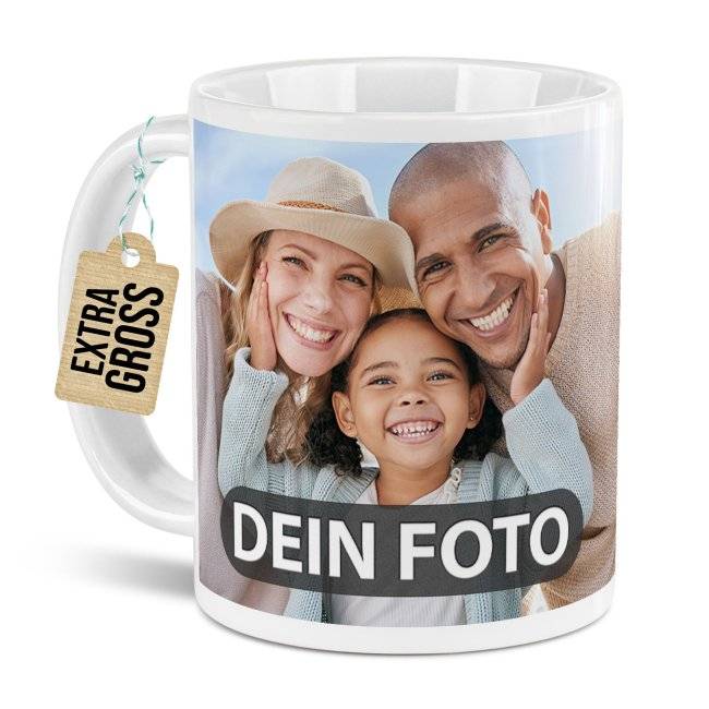 Tassendruck XXL Fototasse BIG 500 ml