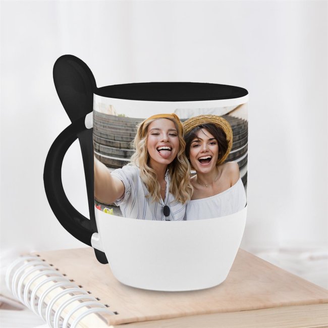 Tassendruck Löffeltasse schwarz Wochenangebot