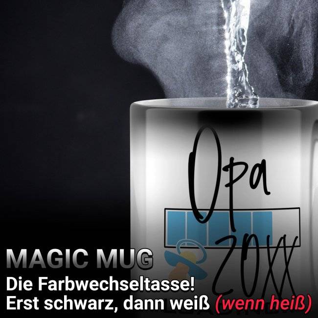 Tassendruck Zaubertasse - Loading Baby 20XX - männlich Online Shopping