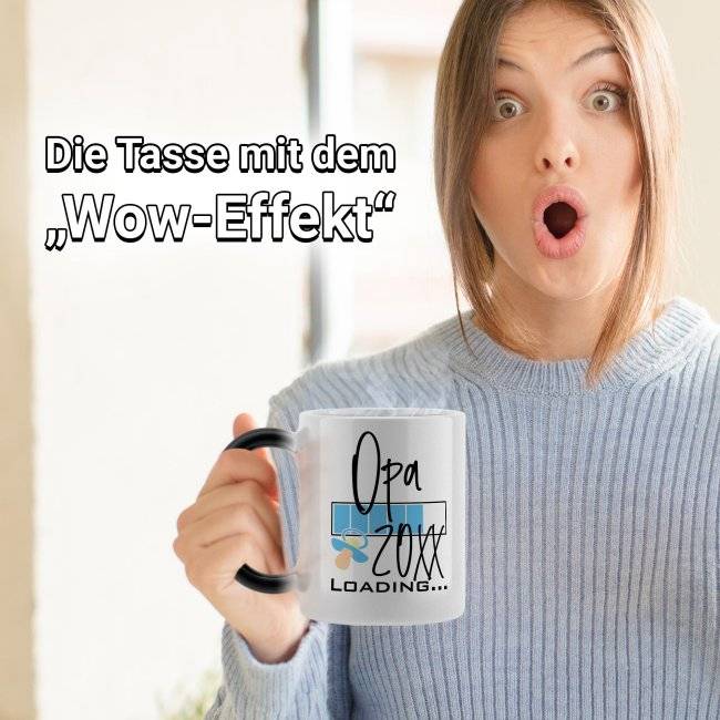 Tassendruck Zaubertasse - Loading Baby 20XX - männlich Online Shopping