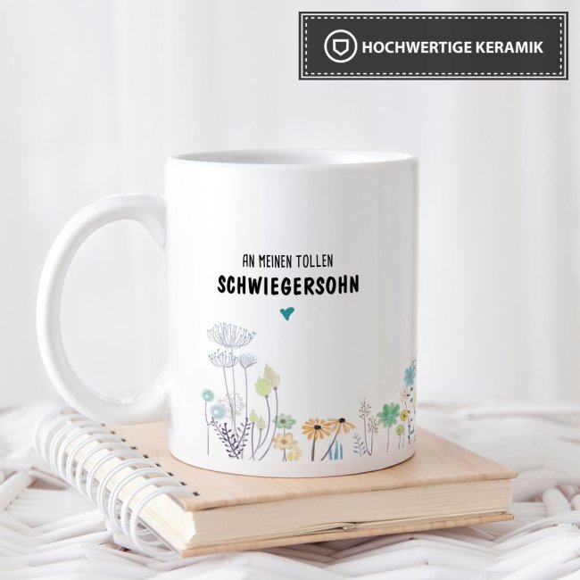 Tassendruck Spruch-Tassen für Schwiegertochter und Schwiegersohn Meist gekauft