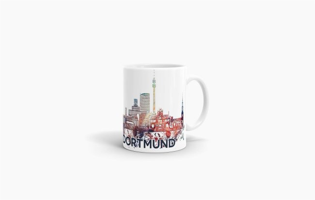 Tassendruck Dortmund Skyline Wochenangebot