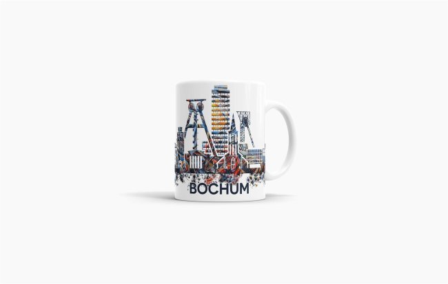 Tassendruck Skyline Bochum Neueste Stile