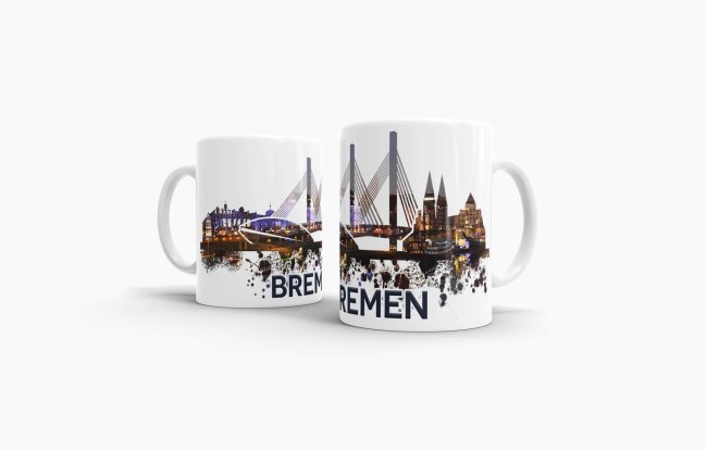 Tassendruck Bremen- "Skyline" Letzte 2 Tage
