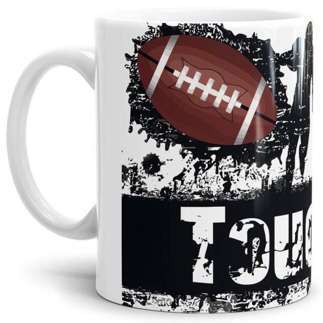 Tassendruck TouchDown weiss