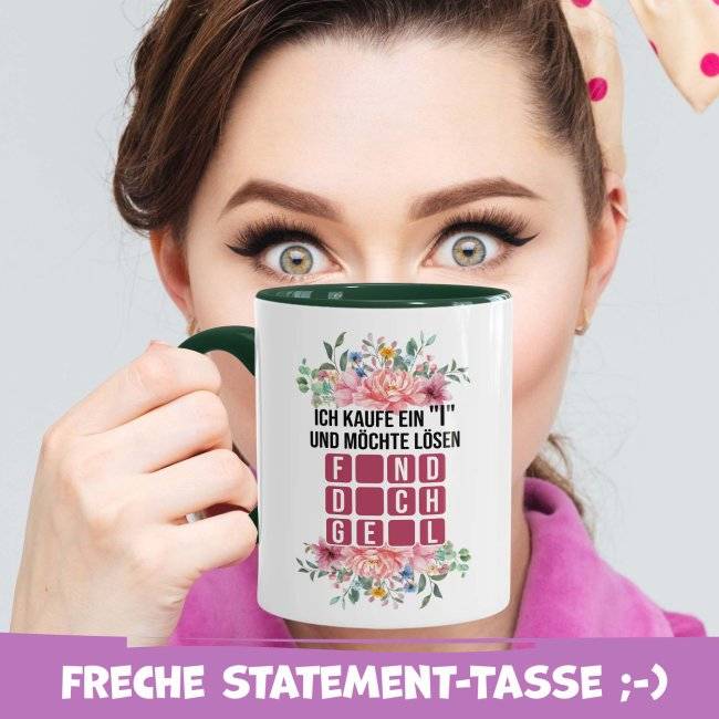 Tassendruck Freche Tassen mit lustigen Sprüchen - Ich kaufe ein… Blitzverkäufe