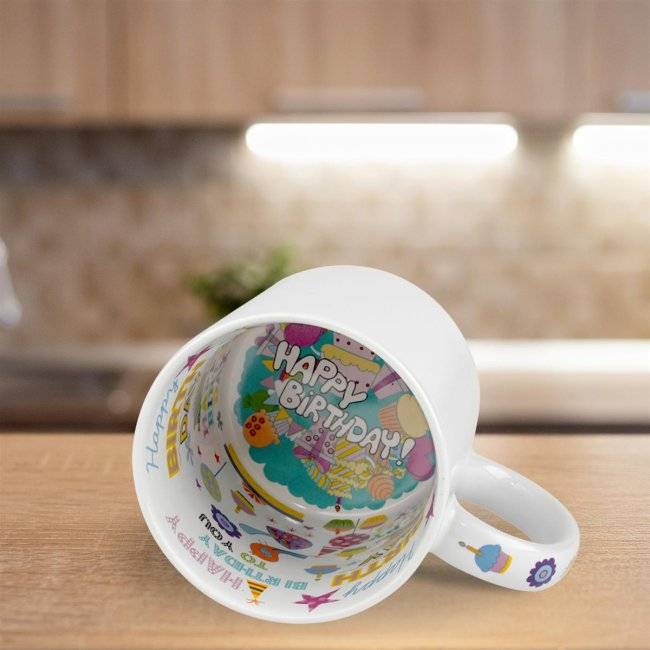 Tassendruck Fototasse HAPPY BIRTHDAY Saisonale Angebote