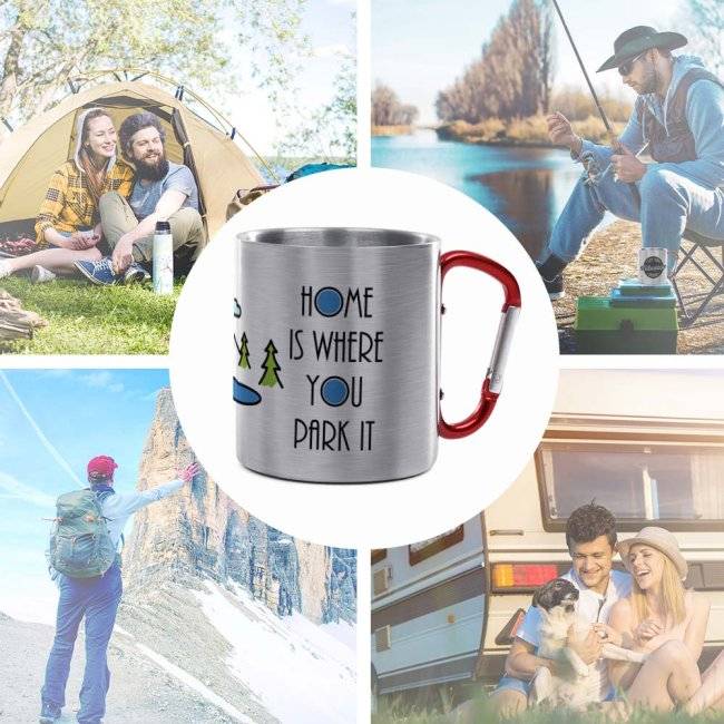Tassendruck Karabiner - Home is where you park it Letzte 3 Tage