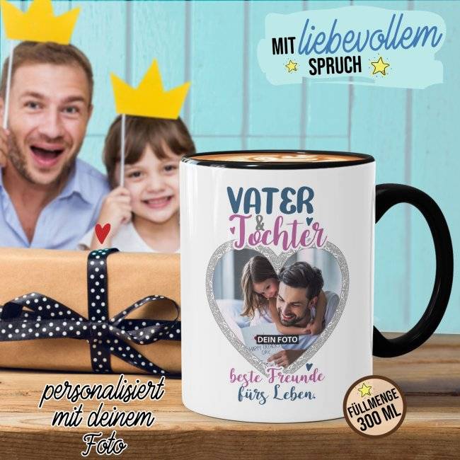 Tassendruck - Vater und Tochter - mit Foto gestalten Bestseller